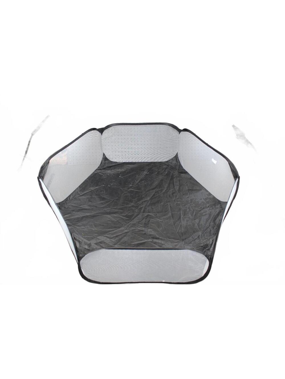 Foldable Mesh Pet Playpen Portable Exercise Pop-Up Kennel